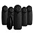 Kit Vibrador Bullet Multi Velocidades Estimulador de Clitóris Preto - Sexy Import - Imagem 1
