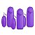 Kit Vibrador Bullet Multi Velocidades Estimulador de Clitóris Roxo - Sexy Import - Imagem 4