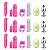 Kit Importados Egg + Ponto G Aveludado + Anel + Plug P + Capa Peniana + Bullet - Imagem 3