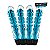 Kit Vibrador Personal Azul com Capa Texturizada - Importado - Imagem 4