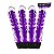 Kit Vibrador Personal Roxo com Capa Texturizada - Importado - Imagem 4