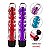 Kit Vibrador Personal Azul Rosa Vermelho e Roxo com Capa Texturizada - Importado - Imagem 2