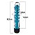 Vibrador Personal Azul com Capa Texturizada Auxilia no Pompoarismo - Importado - Imagem 3