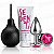Kit Ducha Íntima 224ml Gel Lubrificante Sedenta Molhada Neutro 50g e Plug Anal P Aço - Imagem 1