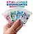 Kit 80 Lâminas Refrescantes PaperMint Zero Açúcar para Beijo e Oral - Imagem 1