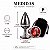 Plug Anal Tamanho P Iniciante Inox Pedra Joia Excita Estimula Dilata - Sexy Import - Imagem 3