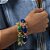 PULSEIRA CORDA NAUTICA LAPIS LAZULI - Imagem 3