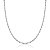 COLAR RIVIERA 4 GARRAS 2MM 45CM PP - Imagem 1