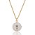 COLAR RELICARIO PINK MOMENTS DOURADO/BRANCO SJ - Imagem 1