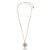 COLAR RELICARIO PINK MOMENTS DOURADO/BRANCO SJ - Imagem 2