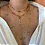 CHOKER DELICADA CORNALINA E AMAZONITA SJ - Imagem 2