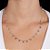 COLAR COM ZIRCONIAS PENDURADAS PP - Imagem 2