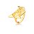 ANEL SPIKE G BANHADO A OURO SM - Imagem 1