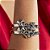 BRACELETE SPIKE BANHADO A RODIO SM - Imagem 2