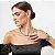 BRINCO EAR CUFF COM ESFERAS LISAS E ZIRCÔNIAS BANHO RODIO SM - Imagem 2