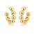 BRINCO ARGOLA ANNE BAN. OURO SM - Imagem 1