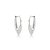 BRINCO ARGOLA MODERN FINE M RODIO BRANCO SM - Imagem 1