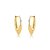 BRINCO ARGOLA MODERN FINE M OURO SM - Imagem 1