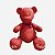Urso de Natal tricot vermelho - Imagem 1