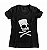 Camiseta Feminina The Simpsons Bart Skull - Imagem 1