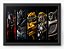 Quadro Decorativo A4 (33X24) Transformers - Nerd e Geek - Presentes Criativos - Imagem 1