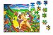 Quebra-Cabeça Tarzan e Jane 90 pçs - Nerd e Geek - Presentes Criativos - Imagem 1
