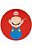 Relógio de Parede Super Mario Word - Nerd e Geek - Presentes Criativos - Imagem 1