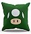 Almofada Decorativa  Toad 45X45 - Nerd e Geek - Presentes Criativos - Imagem 1