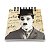 Bloco de Anotações Charlie Chaplin - Imagem 1
