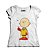 Camiseta Feminina Charlie Brown Become One Punch Nerd e Geek - Presentes Criativos - Imagem 1