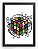 Quadro Decorativo A3 (45X33) Cubo Mágico - Nerd e Geek - Presentes Criativos - Imagem 1
