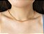 Choker Bolinha Laranja Neon - Imagem 1