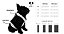 Kit Peitoral Modelo H e Guia para Cães e Gatos - Estampa Comics - Madiba Pet - Imagem 7