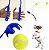 Lançador De Bolas Interativa Pet Brinquedo Manual + Bolinha de Tênis - Imagem 1