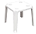 Mesa de Apoio Quadrada Plástica Peruibe - Imagem 1