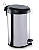 Lixeira Redonda Inox com Pedal 5L - Imagem 1