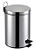 Lixeira Redonda Inox com Pedal e Balde 12L - Imagem 1