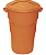 Balde Plástico com Tampa 100L - Imagem 1