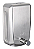 Dispenser Inox escovado de Parede para Álcool Gel ou Sabonete - Imagem 1