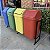 Conjunto de 4 Lixeiras Plásticas Coleta Seletiva 100L - Imagem 2