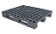 Pallet Plástico 410 com Deslizador 100x120 - Imagem 1