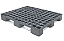 Pallet Plástico 410 com Deslizador 100x120 - Imagem 2