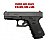 Coldre + porta carregador (Justiceiro) GLOCK G25, G19, G23 e G45  - Destro - Imagem 2