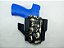 Coldre kydex velado clip duplo (caveiras) Beretta apx - Destro - Imagem 1