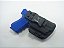 Coldre kydex velado GLOCK G19, G25, G23 e G45 Lanterna - Imagem 1
