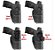 Coldre + porta carregador Imbel Md2 lx, Md5 e Md7lx - DESTRO - Imagem 3