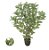 Planta Árvore Artificial Afelandra Real Toque Verde Creme 1,15m - Imagem 1