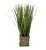 Arranjo Grass Artificial Verde com Pote Palha 41cm - Imagem 1