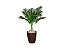 Planta Artificial Árvore Palmeira 95cm Real Toque Kit + Vaso S. Marrom 30cm - Imagem 1