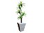 Planta Artificial Árvore Yucca 1,60m Kit + Vaso Trapézio D. Grafiato Cinza 40cm - Imagem 1